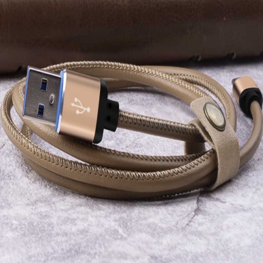 Leather USB Cable