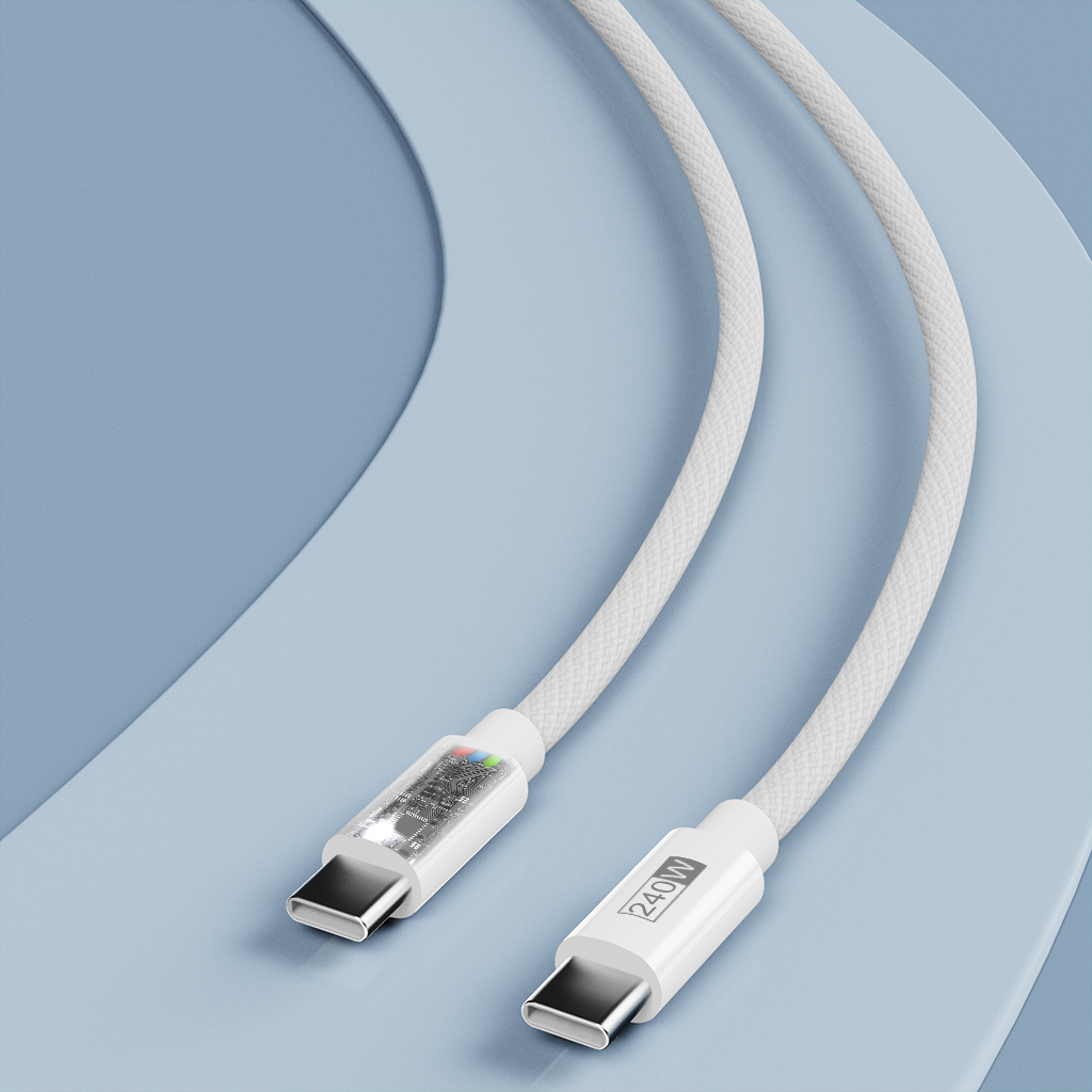 E-marker chip inside USB-C cable USB-C E-marker chip