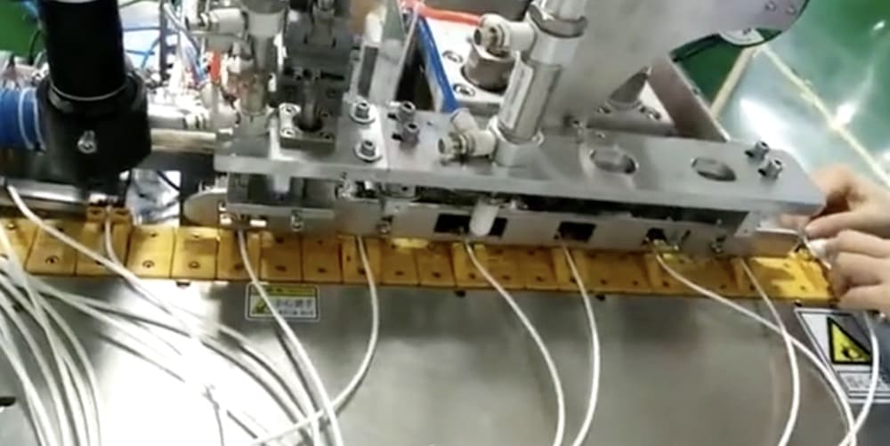 USB cable production